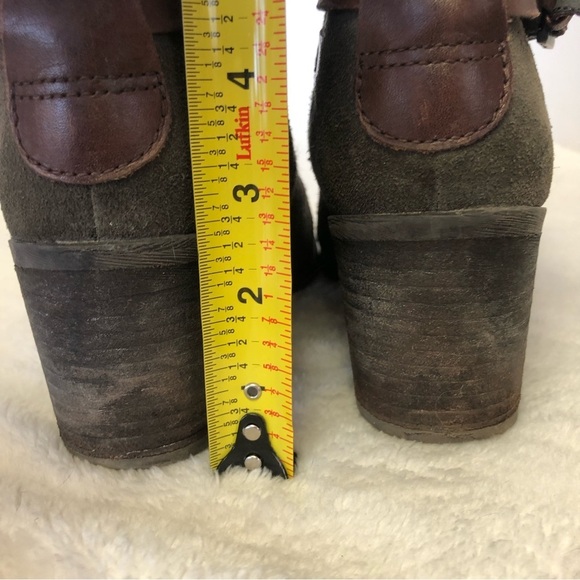 Sam Edelman Hannah Suede Ankle Booties Size 7.5 - Picture 7 of 15